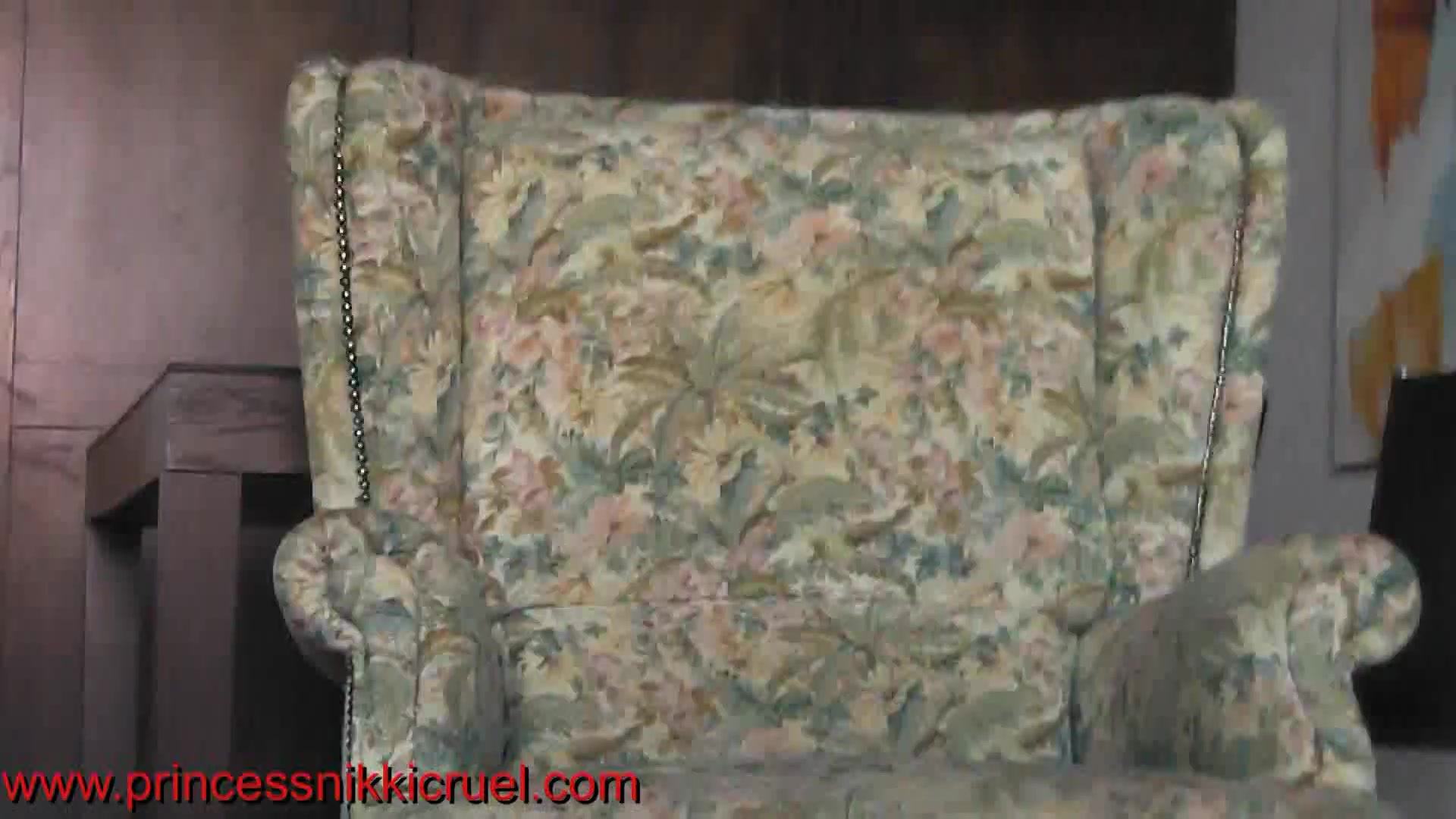 Shy and nice Princess Nikki shows you her pussy little by little